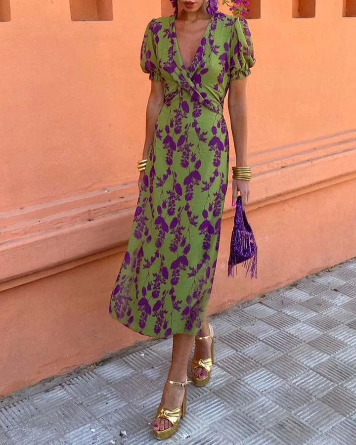 Amara™ — Floral Summer Maxi Dress