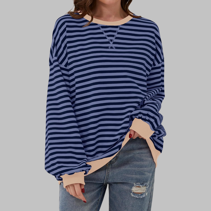 Avery™ | Soft Striped Long Sleeve Top