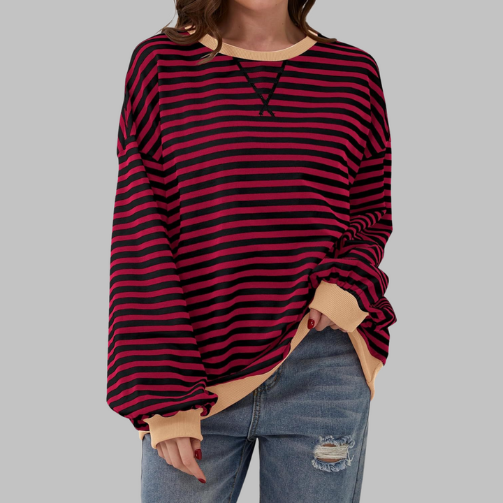 Avery™ | Soft Striped Long Sleeve Top
