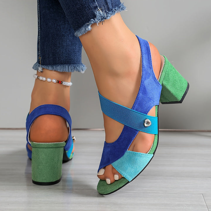 Linda™ | Elegant Slip-On Heels