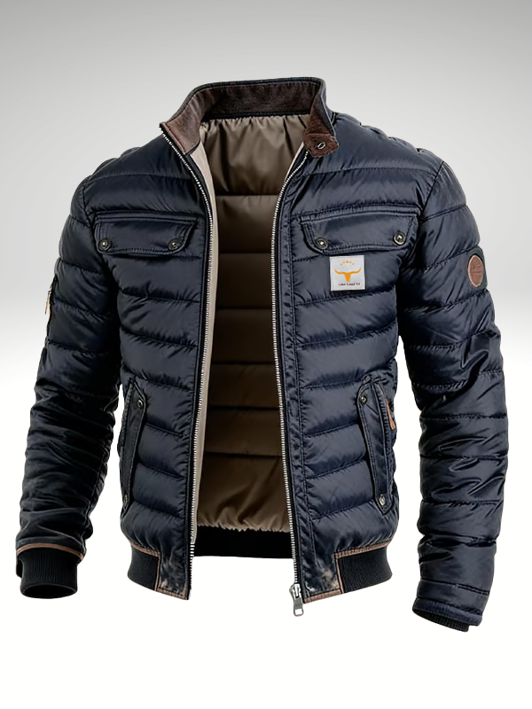 Elegant padded jacket for the city