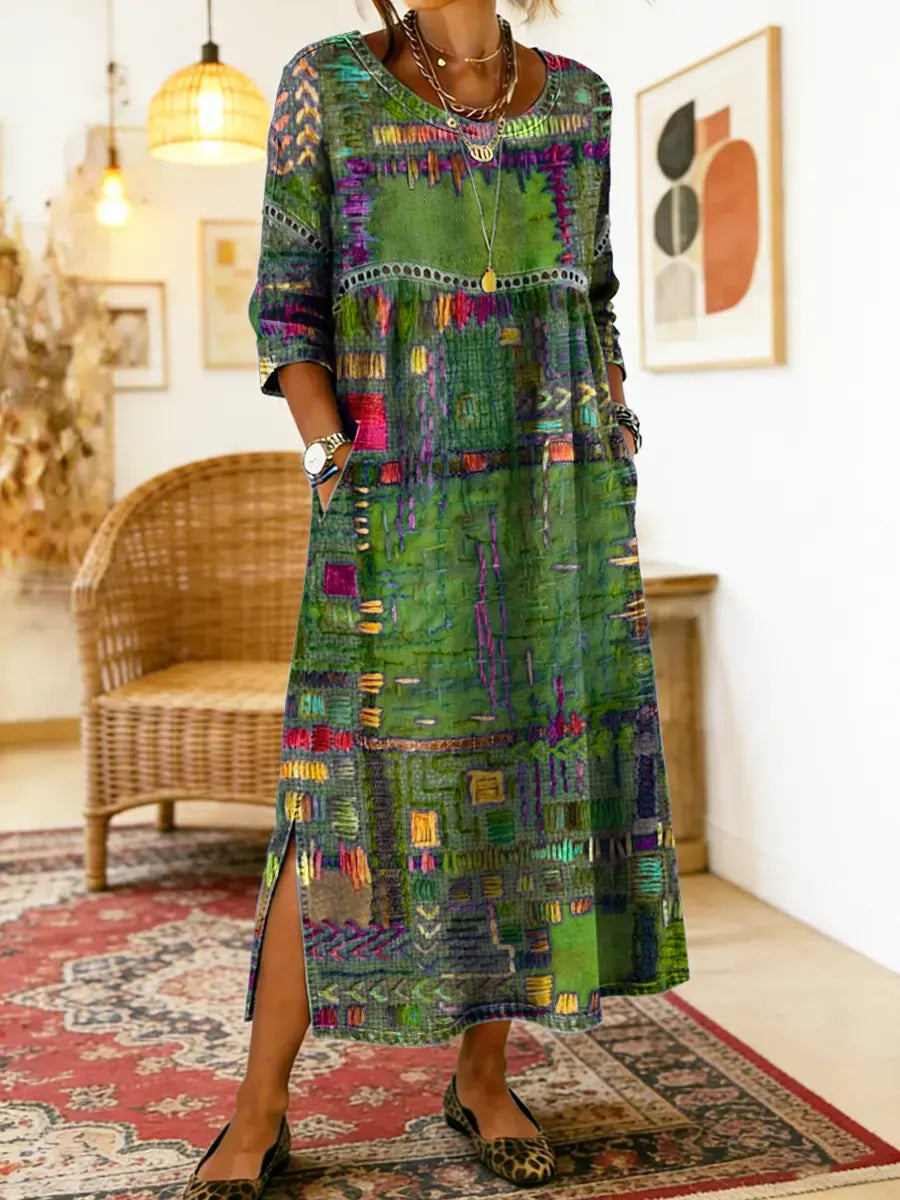 Amelia™ | Vibrant Boho Dress