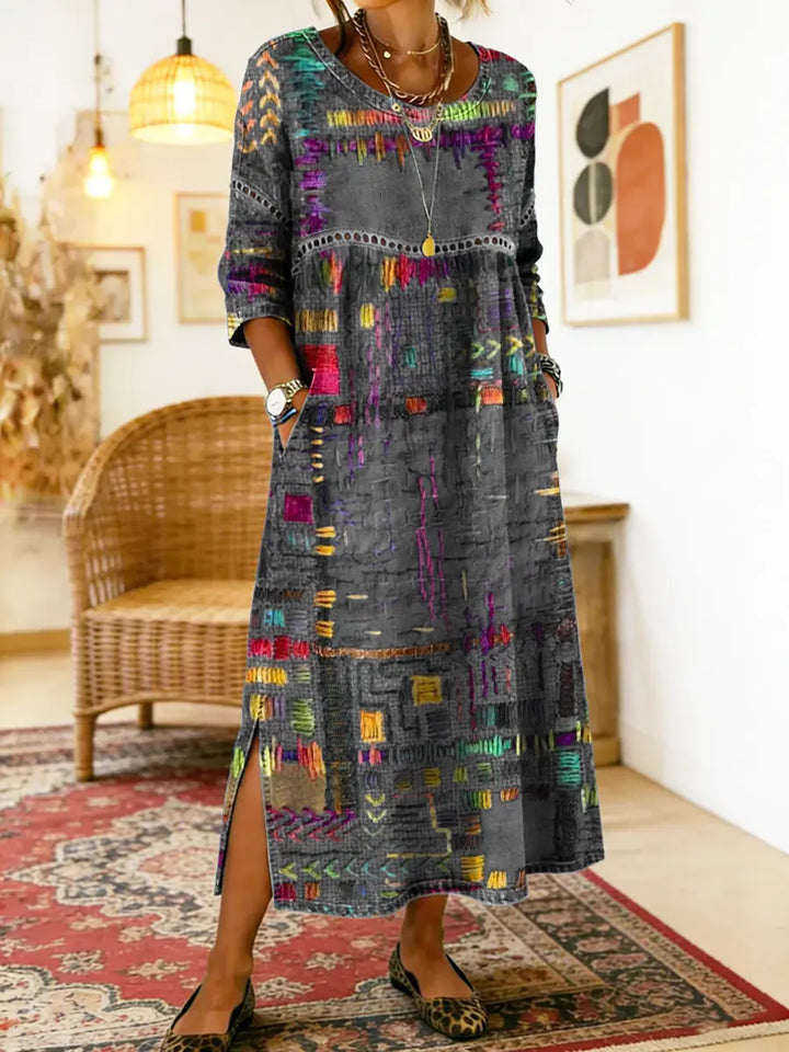 Amelia™ | Vibrant Boho Dress