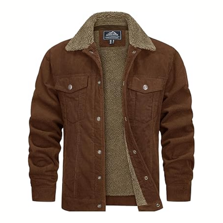Borg - Men's Lined Winter Jacket