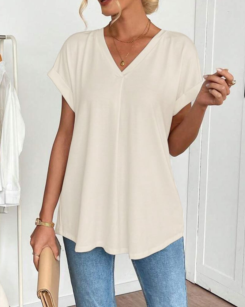Elara | Flowy Back-Drape Top