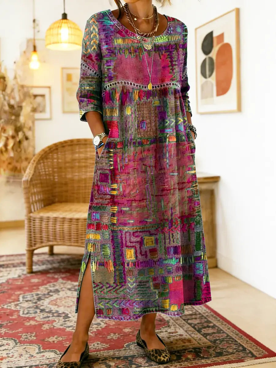 Amelia™ | Vibrant Boho Dress