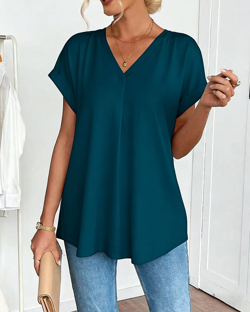 Elara | Flowy Back-Drape Top