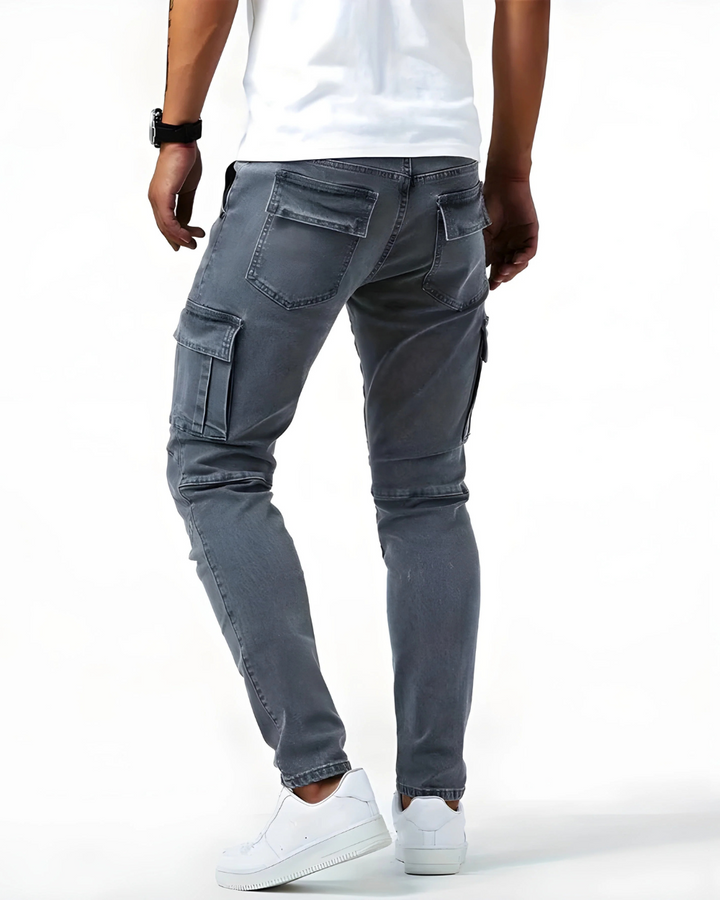 Axel | Slim Fit Stretch Cargo Pants