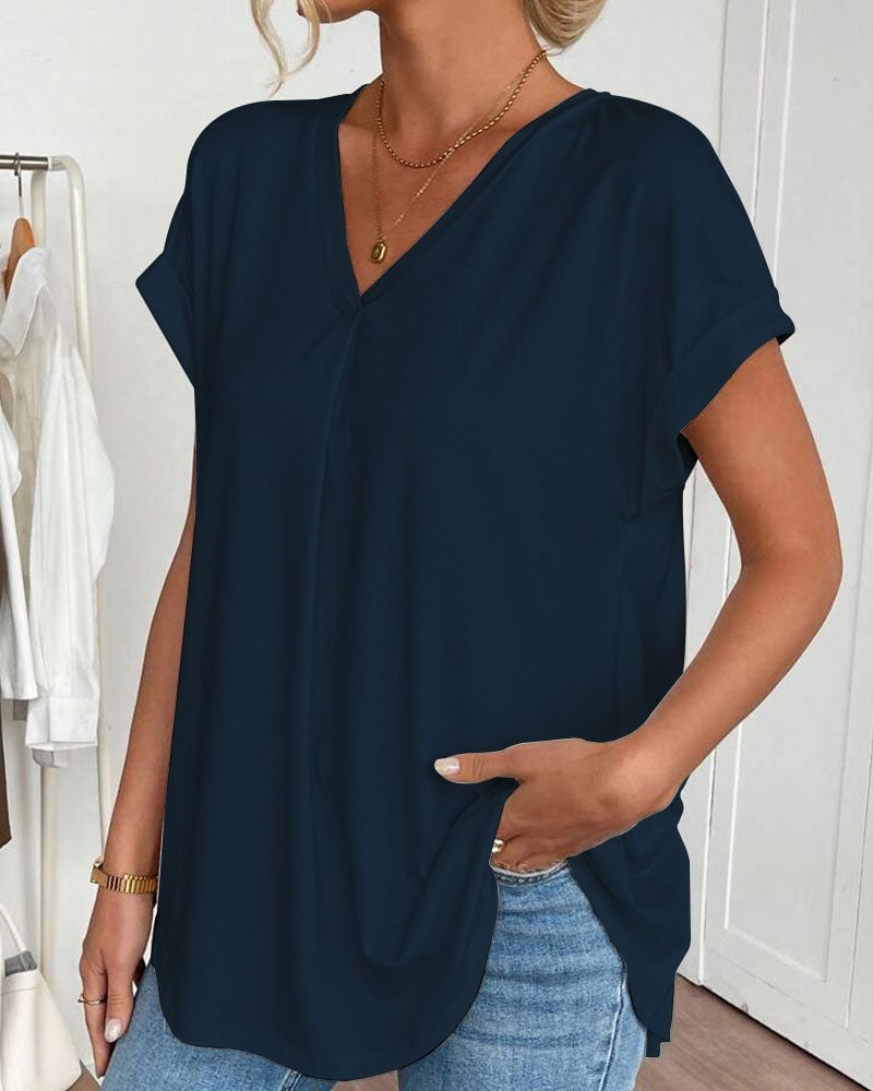 Elara | Flowy Back-Drape Top