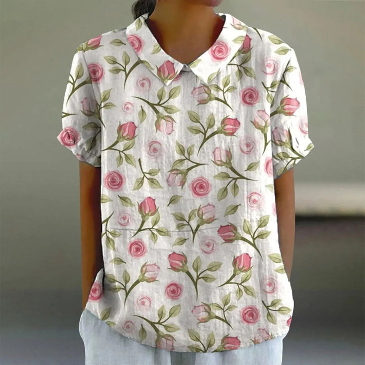 Elise | Classic Floral Top