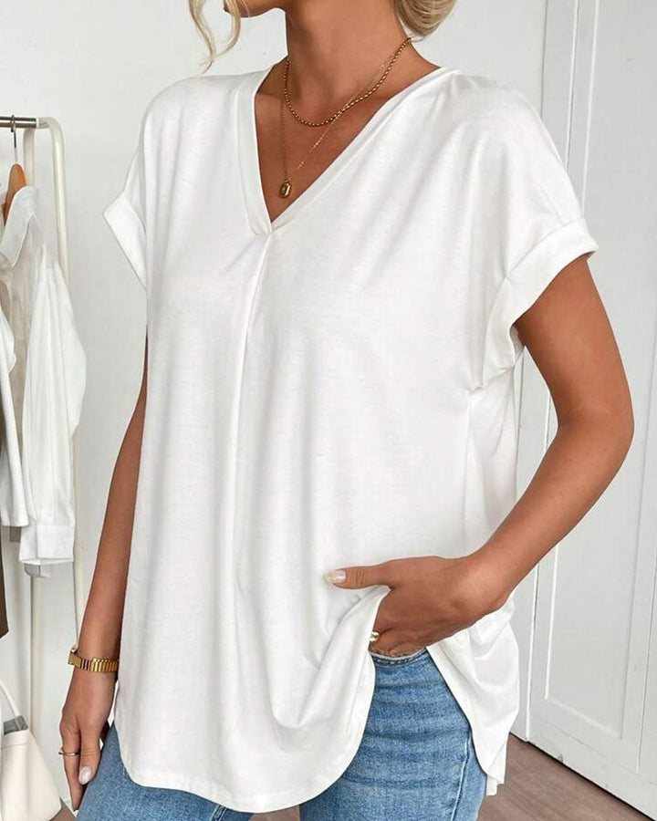 Elara | Flowy Back-Drape Top