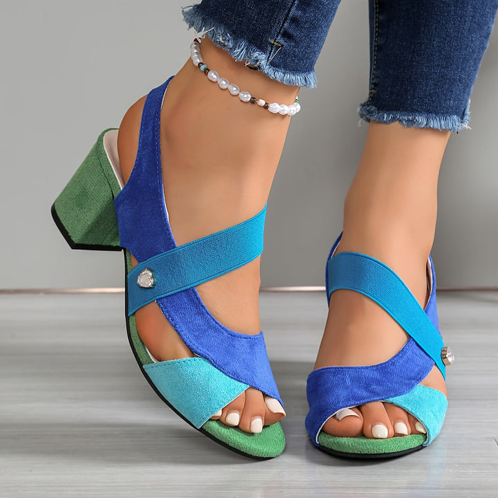 Linda™ | Elegant Slip-On Heels