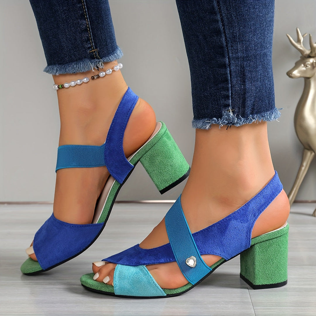Linda™ | Elegant Slip-On Heels
