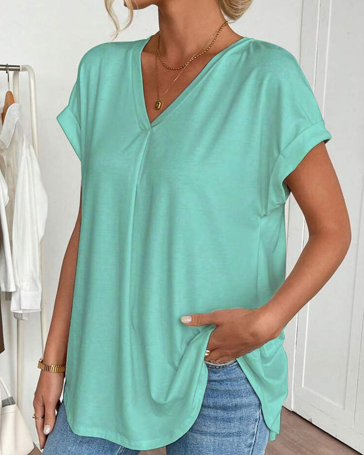 Elara | Flowy Back-Drape Top