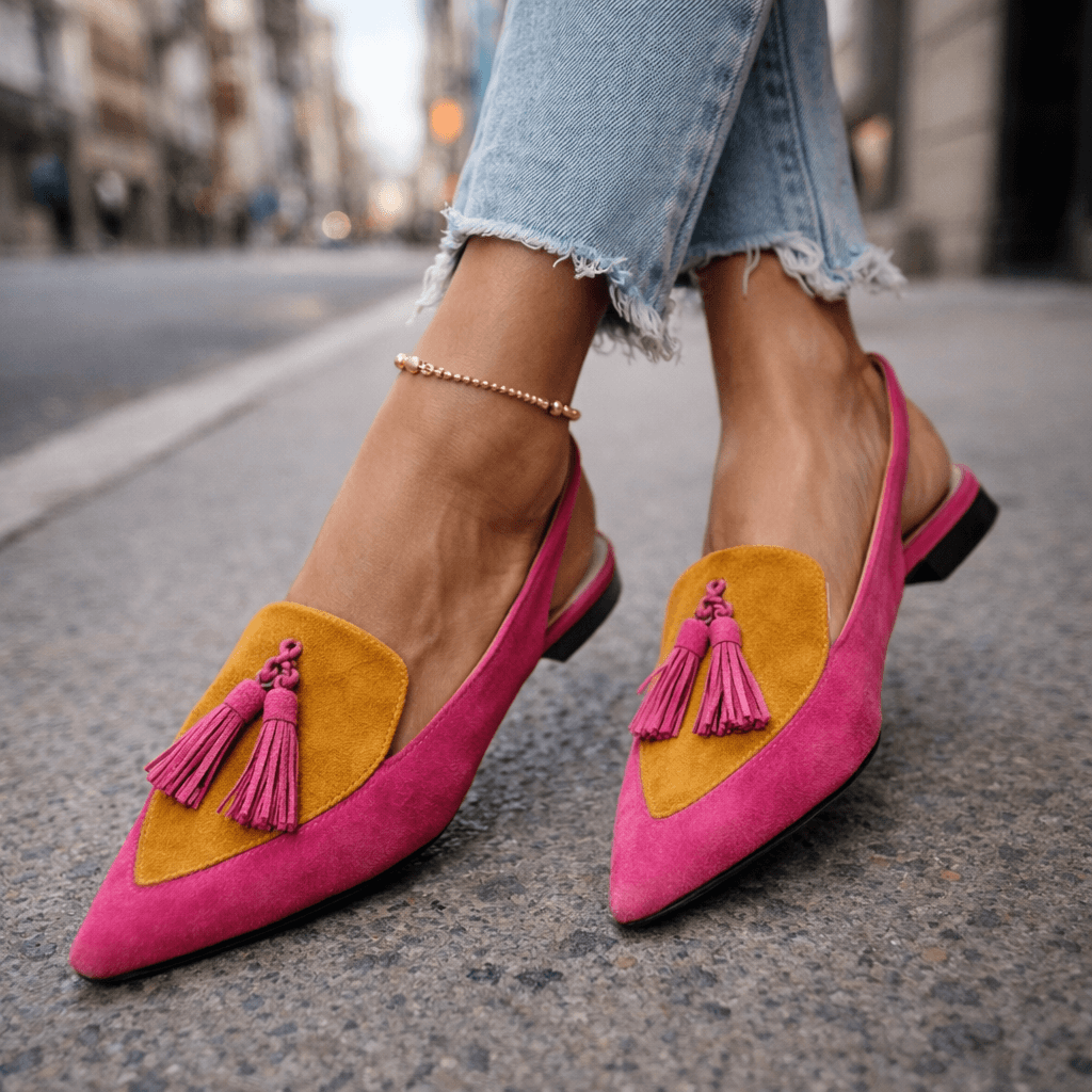 Lorena™ | Chic Tassel Strap Sandals