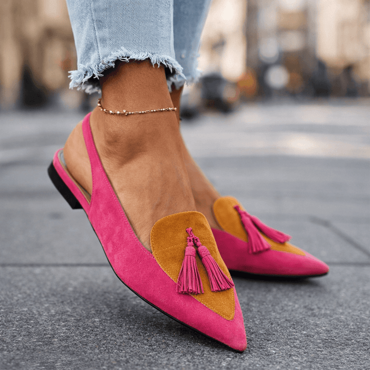 Lorena™ | Chic Tassel Strap Sandals