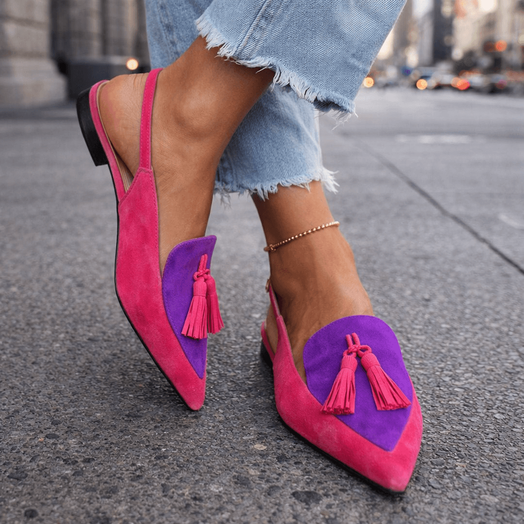 Lorena™ | Chic Tassel Strap Sandals