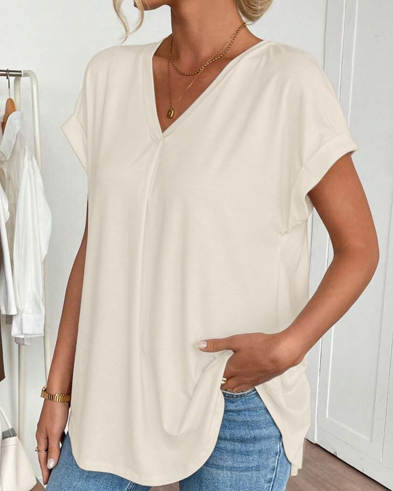 Elara | Flowy Back-Drape Top