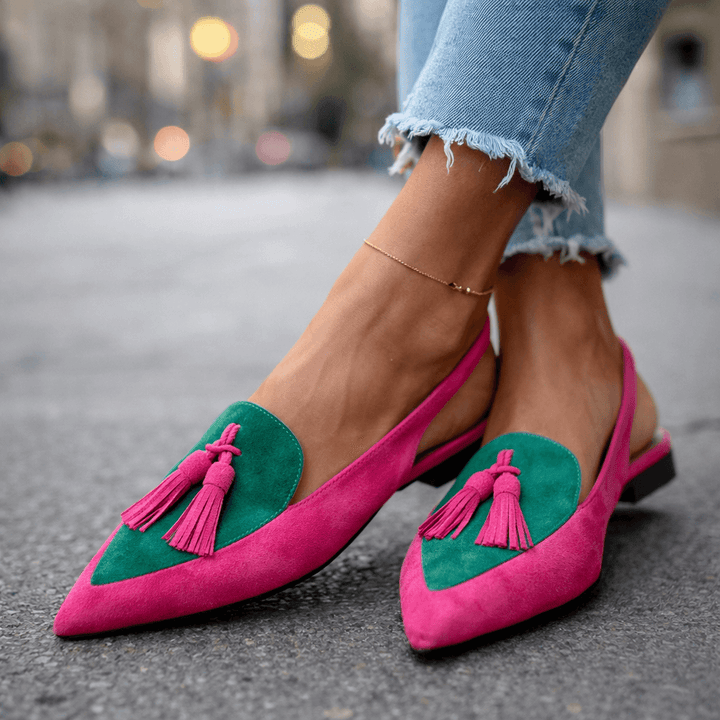 Lorena™ | Chic Tassel Strap Sandals