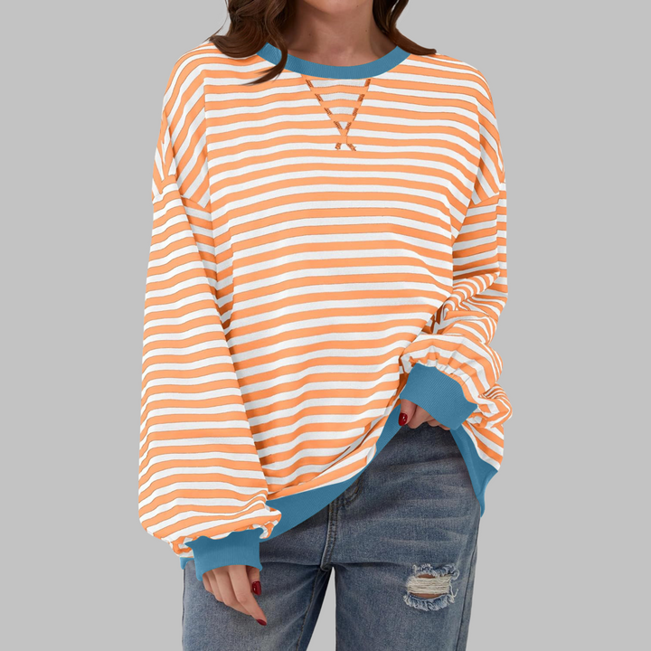 Avery™ | Soft Striped Long Sleeve Top