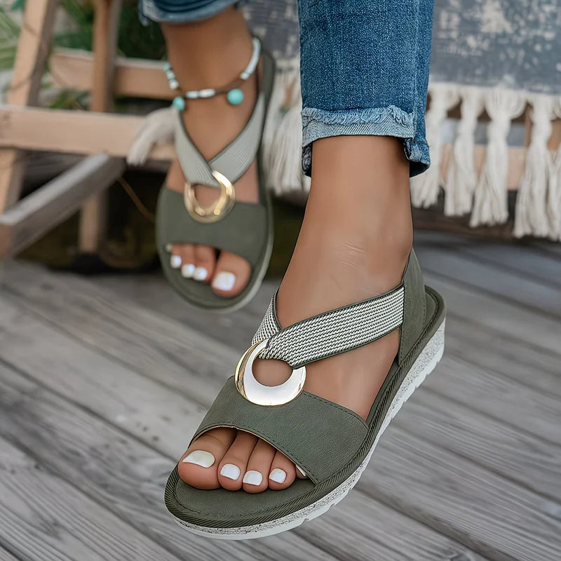 Zara™ | Elegant Adjustable Comfort Sandals