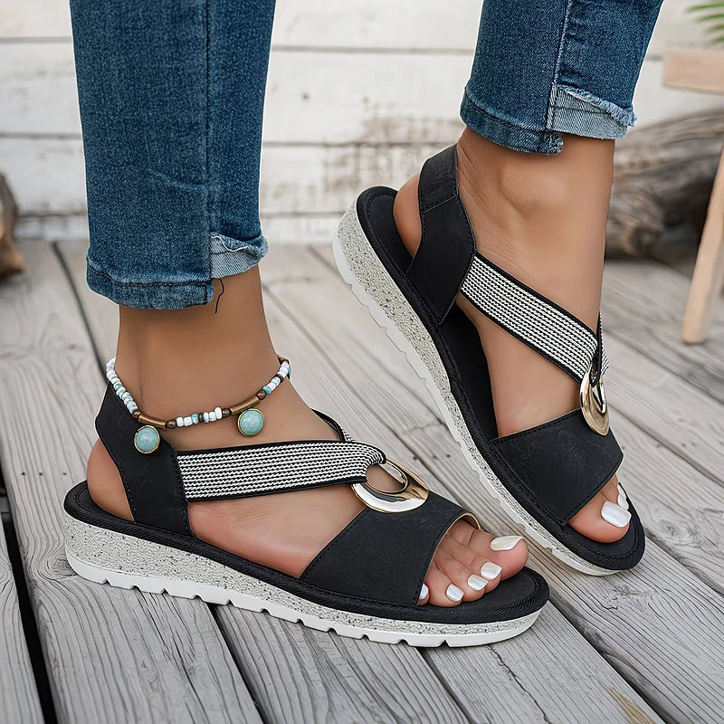 Zara™ | Elegant Adjustable Comfort Sandals