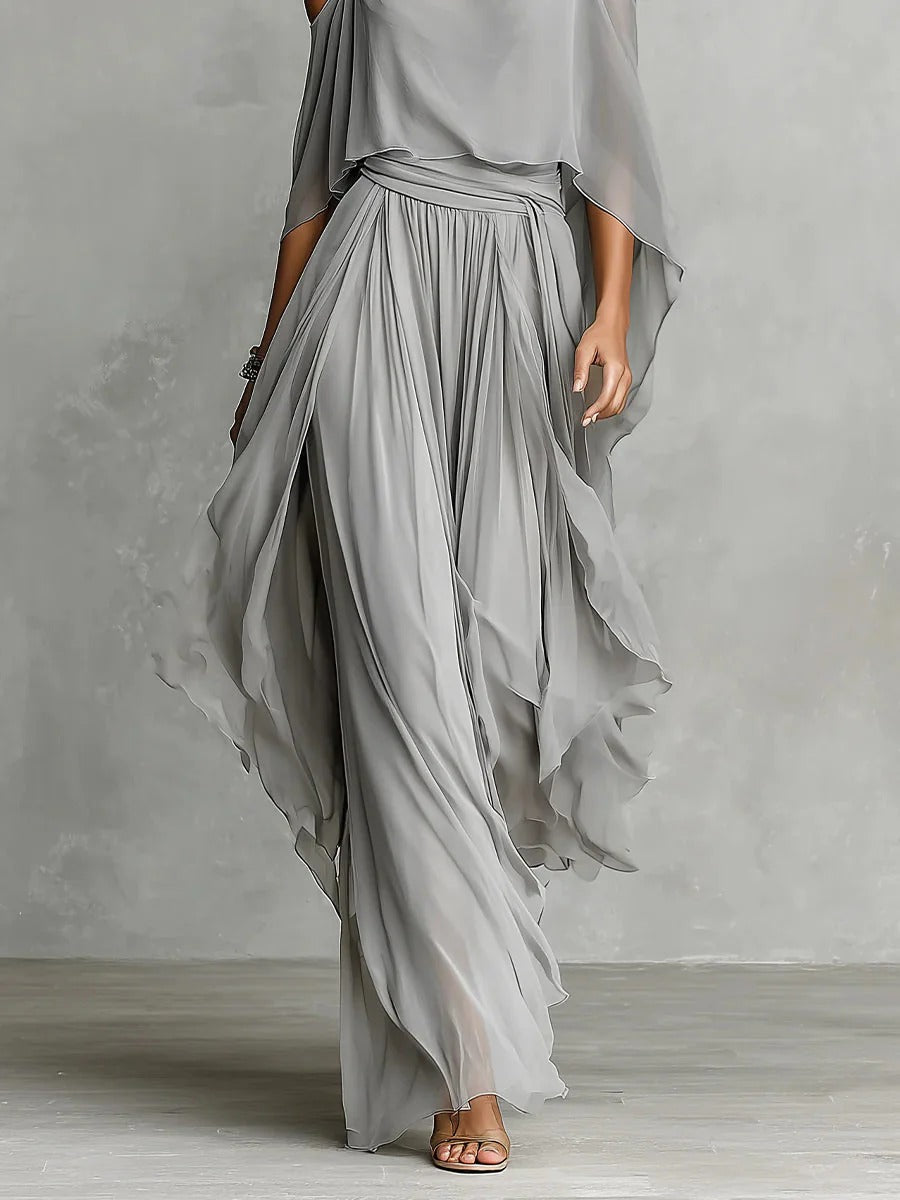 Selene | Elegant Flowing Maxi Dress