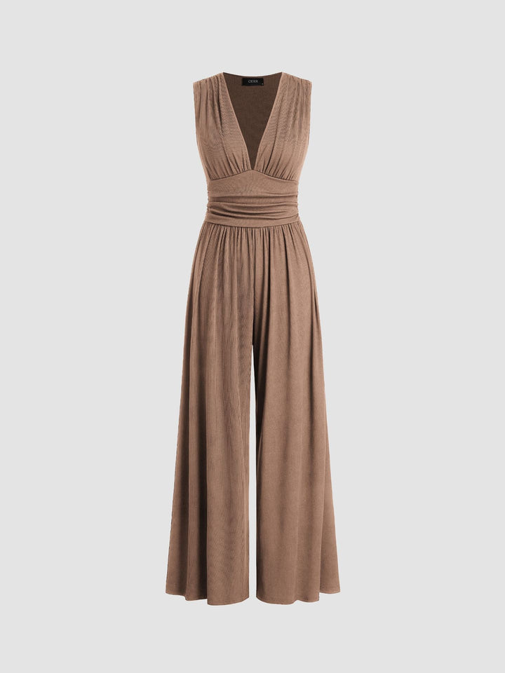 Amara | Sleeveless Flow Jumpsuit
