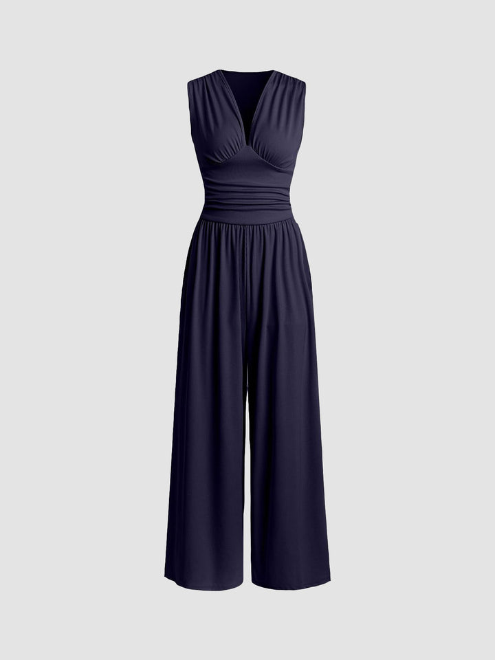 Amara | Sleeveless Flow Jumpsuit