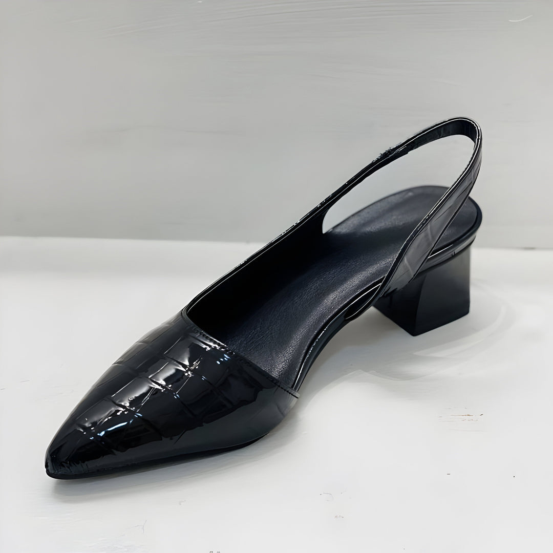 Valentina | Elegant Comfort Slingback Heels