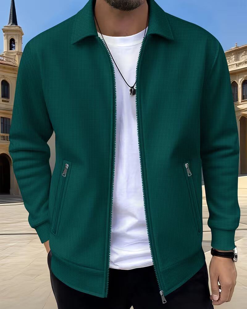 Jaxon™ | Modern Textured Athletic Jacket