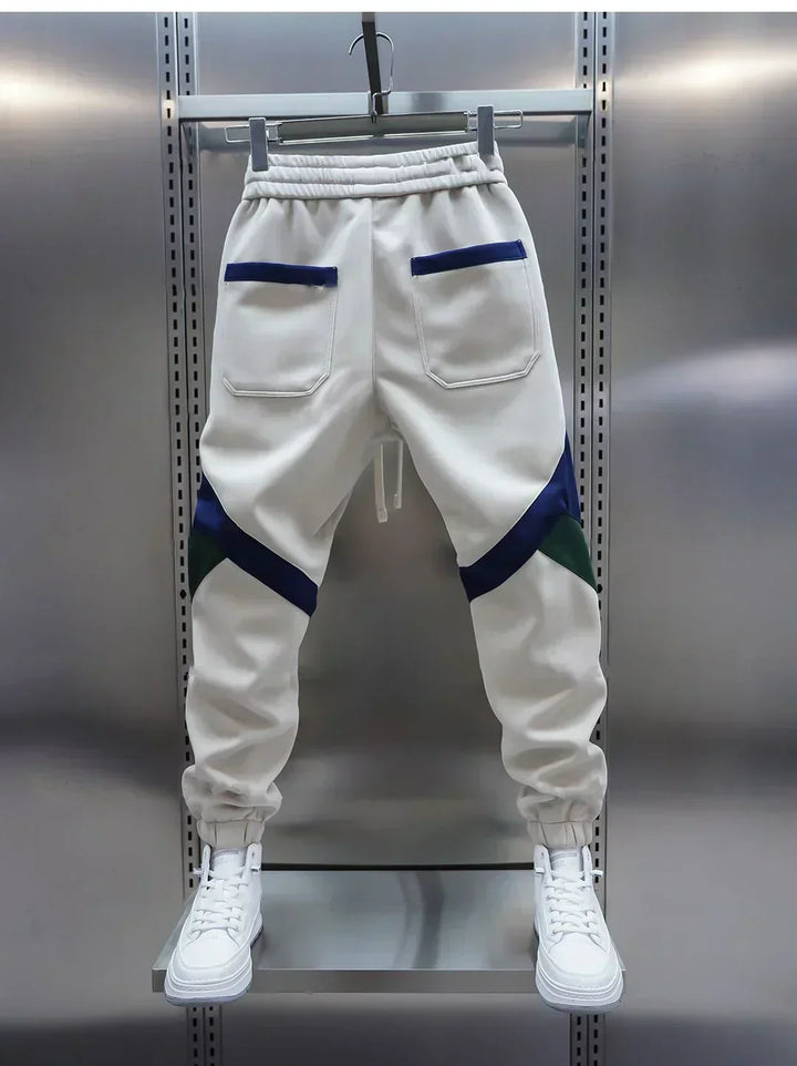 Alan | Modern Contrast Panel Joggers