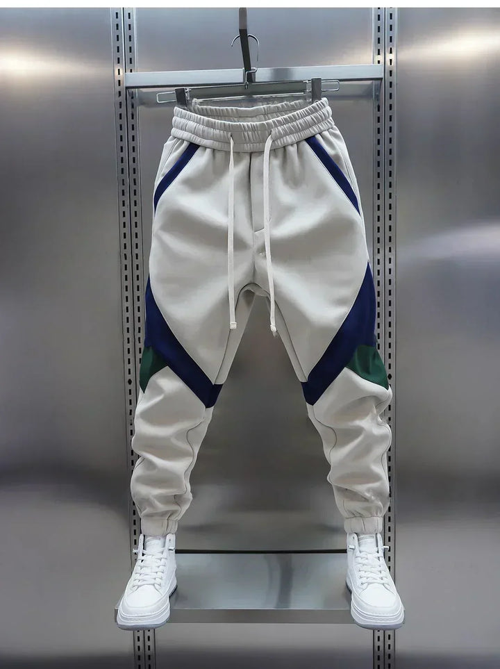 Alan | Modern Contrast Panel Joggers