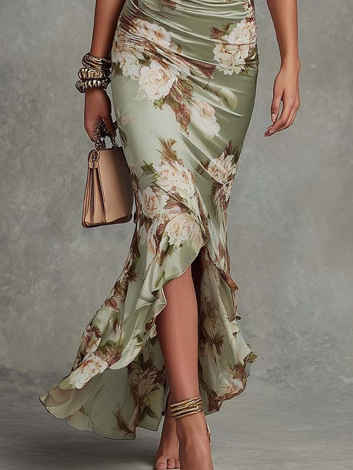 Elena™ | Romantic Floral Evening Dress