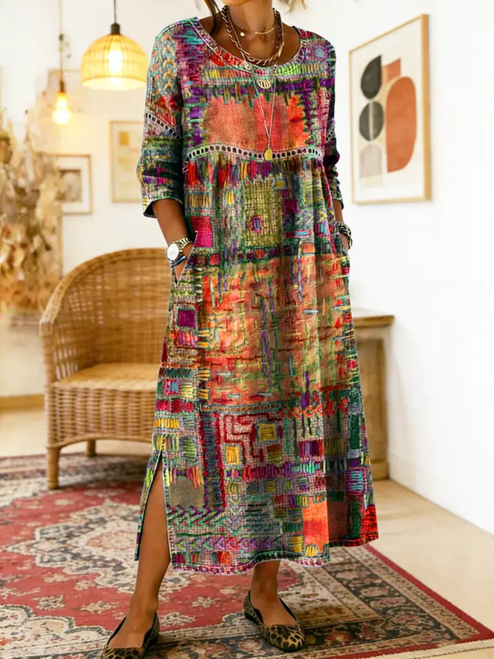 Amelia™ | Vibrant Boho Dress