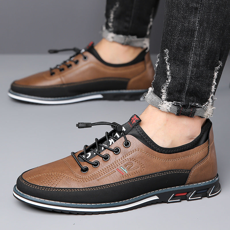 Ethan | Smart Casual Leather Sneakers