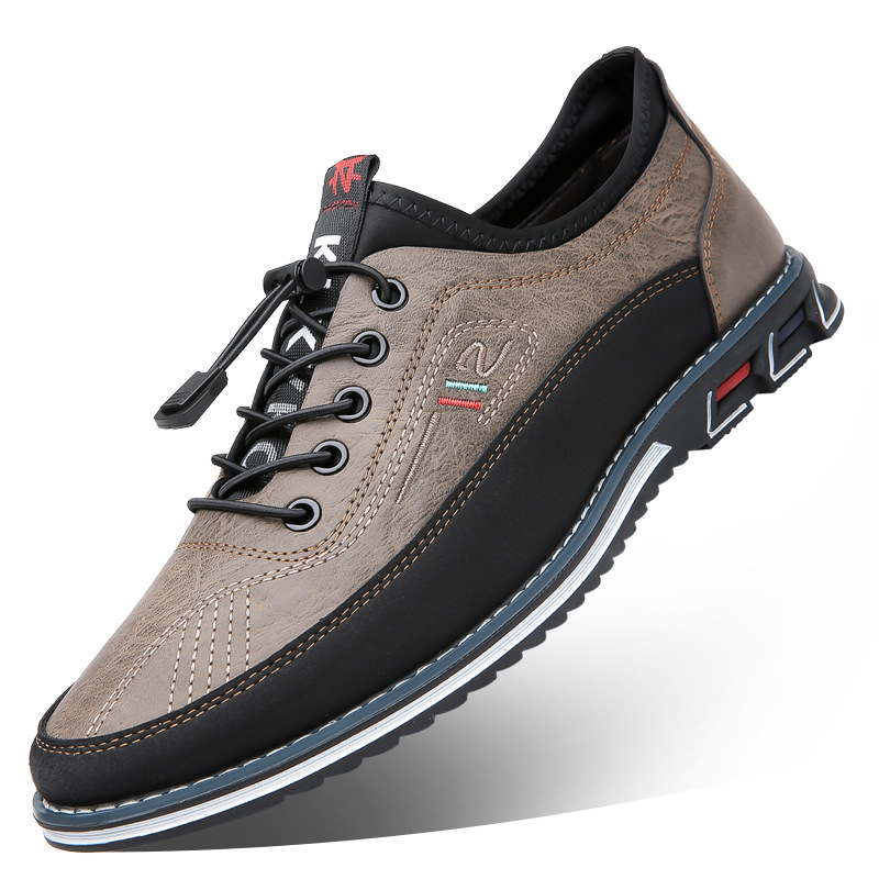 Ethan | Smart Casual Leather Sneakers