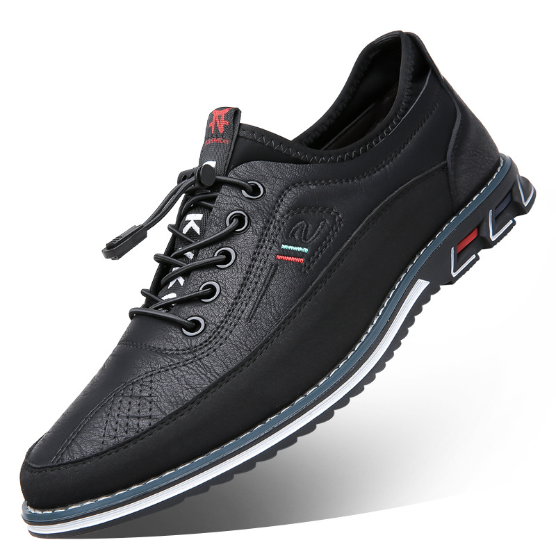 Ethan | Smart Casual Leather Sneakers
