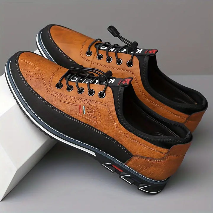 Ethan | Smart Casual Leather Sneakers