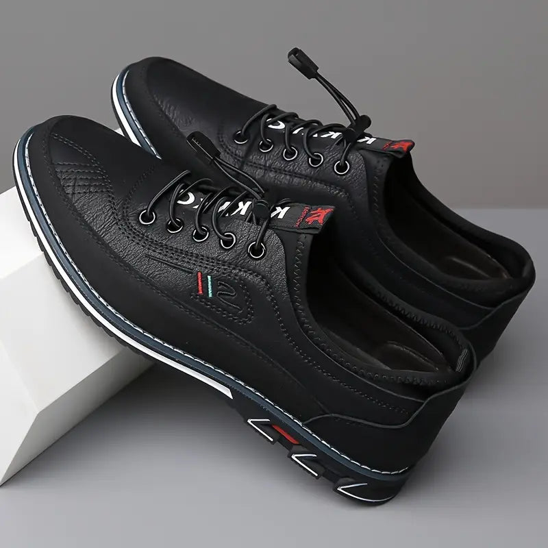 Ethan | Smart Casual Leather Sneakers