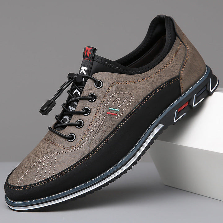 Ethan | Smart Casual Leather Sneakers