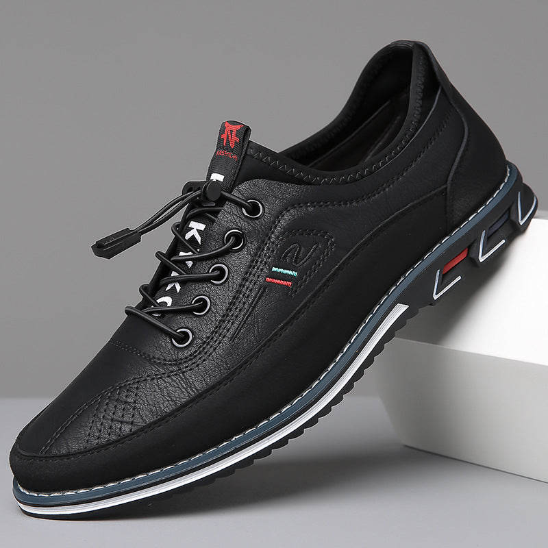 Ethan | Smart Casual Leather Sneakers