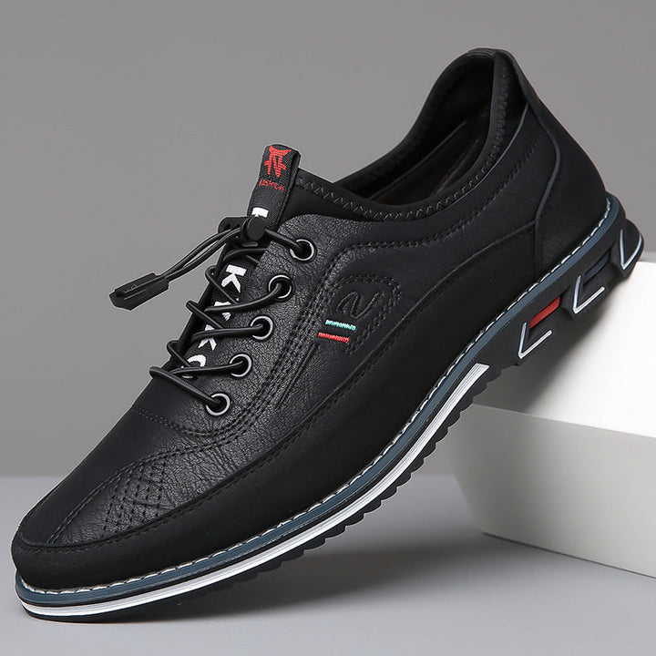 Ethan | Smart Casual Leather Sneakers