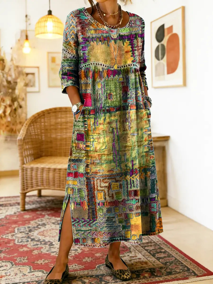 Amelia™ | Vibrant Boho Dress