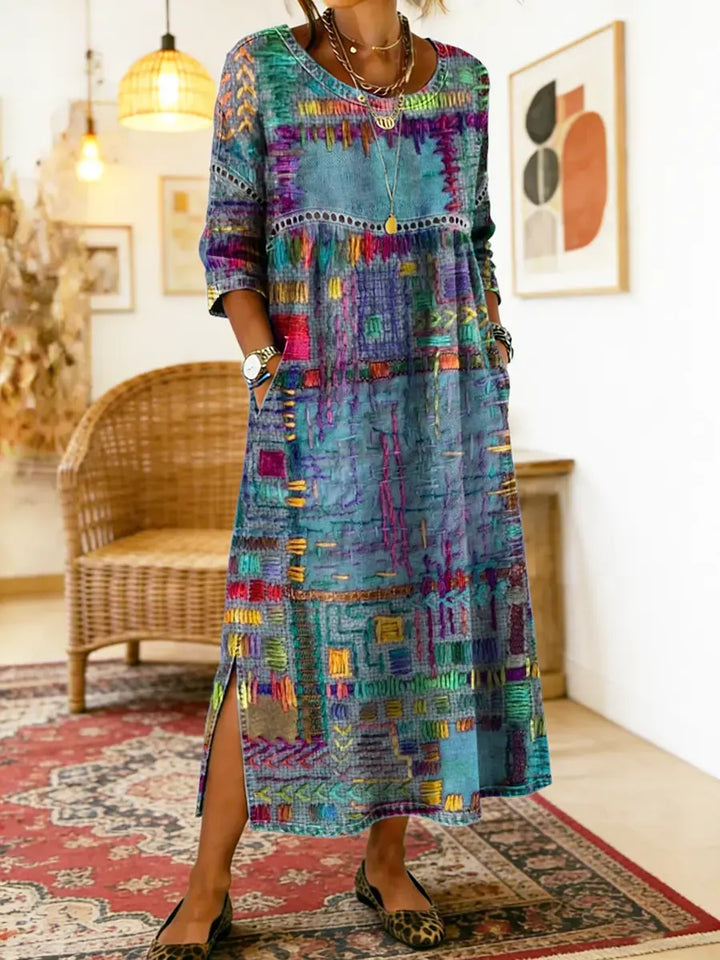 Amelia™ | Vibrant Boho Dress