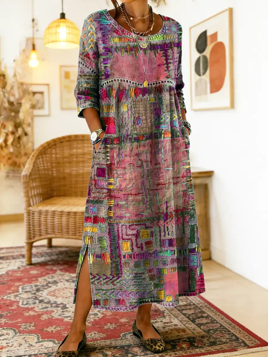 Amelia™ | Vibrant Boho Dress