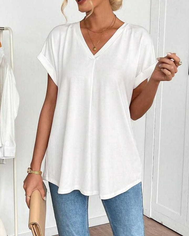 Elara | Flowy Back-Drape Top