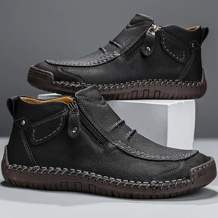 Hudson™ | Stylish & Comfortable Men's Zip Shoes