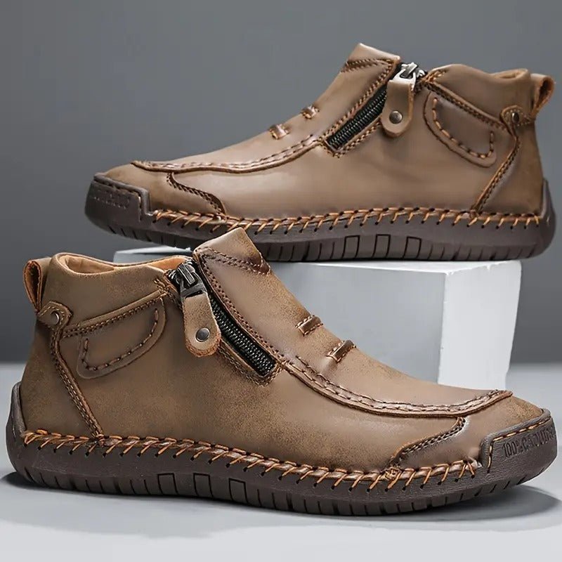 Hudson™ | Stylish & Comfortable Men's Zip Shoes