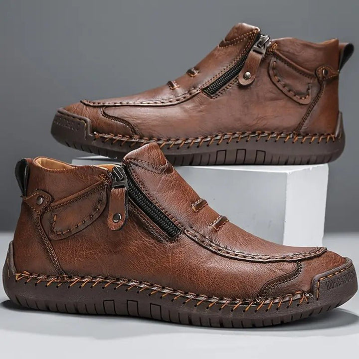 Hudson™ | Stylish & Comfortable Men's Zip Shoes